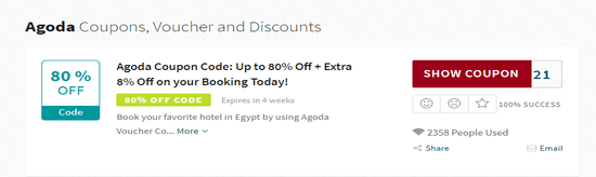 Agoda Coupon Code