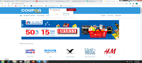 Search AliExpress Store Now!