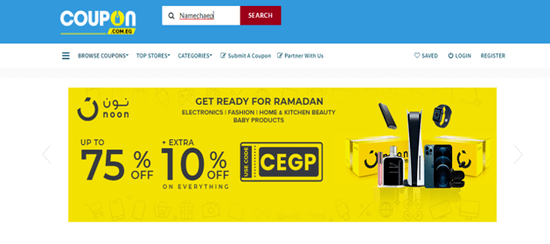 type Namecheap in the provided search bar.