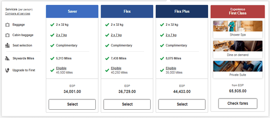 Emirates Options