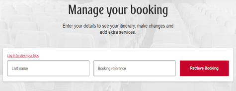 Manage Emirates Booking