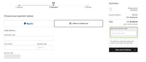 Farfetch Promo Code