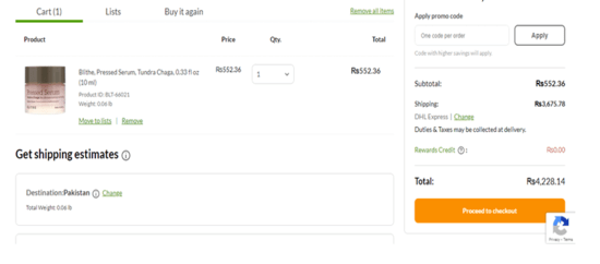 Applied Promo Code